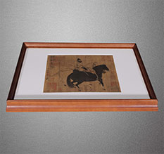 莆田市书画装裱配框服务案例